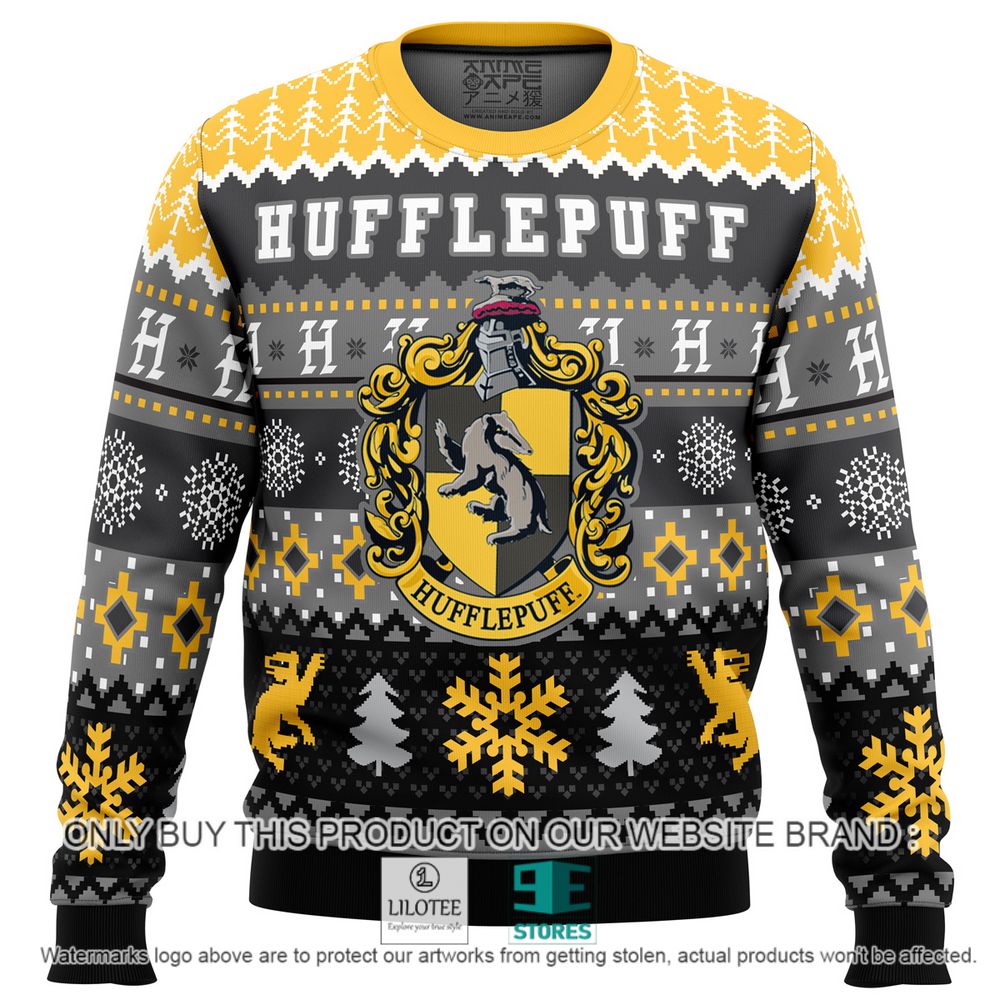 Harry Potter Hufflepuff House Christmas Sweater - LIMITED EDITION 11