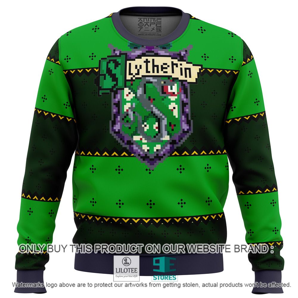 Harry Potter Slytherin Christmas Sweater - LIMITED EDITION 11