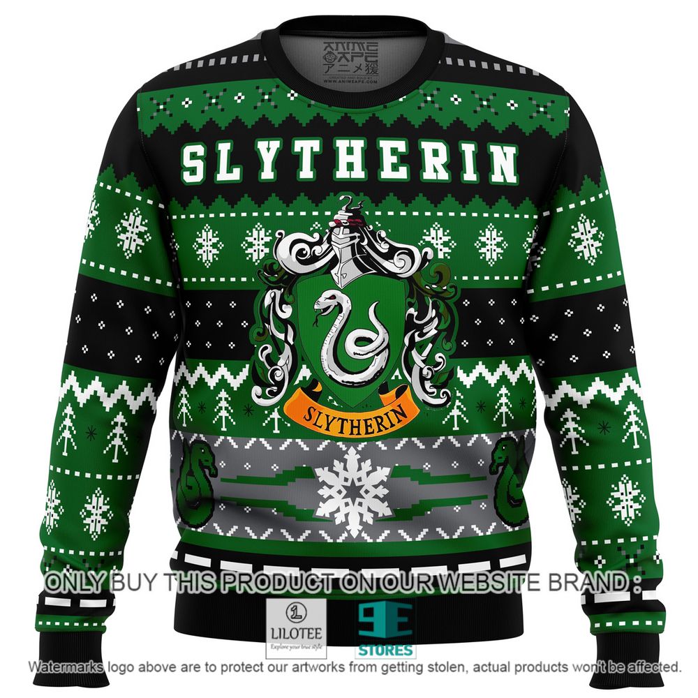 Harry Potter Slytherin House Christmas Sweater - LIMITED EDITION 11
