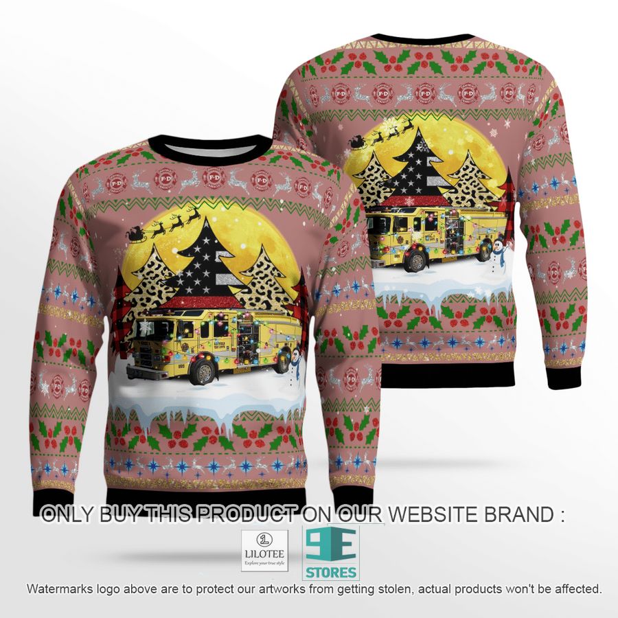 Hayfield Fire Department Christmas Sweater 45