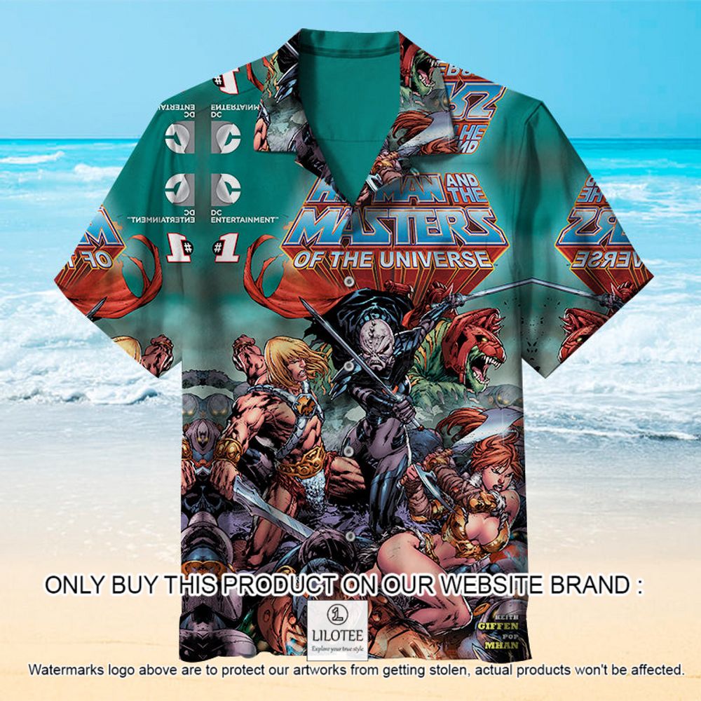 He-man and the Masters of the Universe Game Short Sleeve Hawaiian Shirt - LIMITED EDITION 12