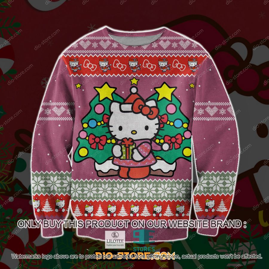 Hello Kitty Ugly Christmas Sweater, Sweatshirt 17
