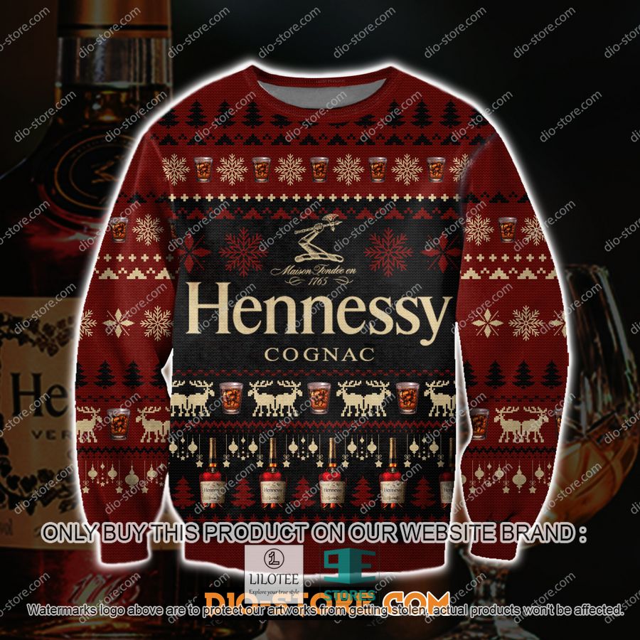 Hennessy Cognac Knitted Wool Sweater - LIMITED EDITION 8