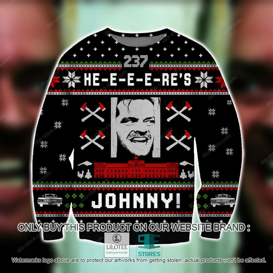 Here'S Johnny Knitted Wool Sweater - LIMITED EDITION 9