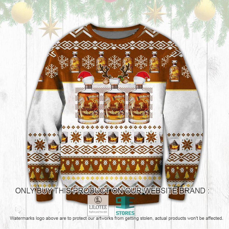 Hibiki Japanese Harmony whiskey Christmas Ugly Christmas Sweater - LIMITED EDITION 8