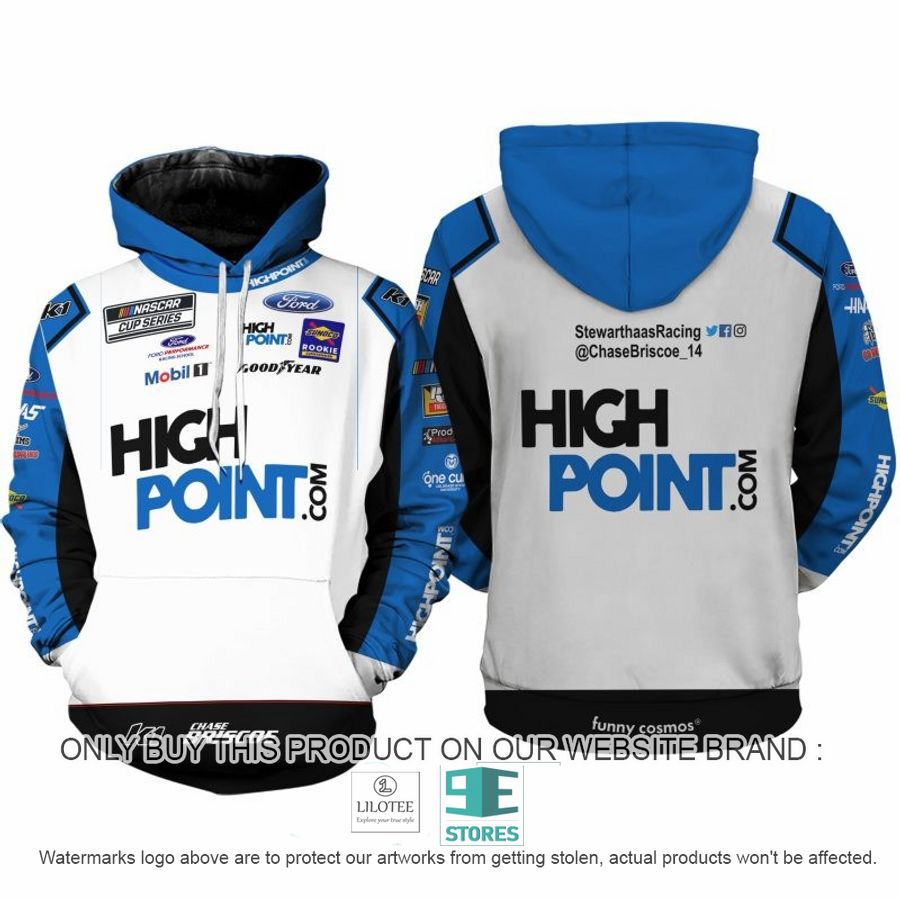 High Pont Chase Briscoe Nascar 2022 Racing 3D Shirt, Hoodie 8
