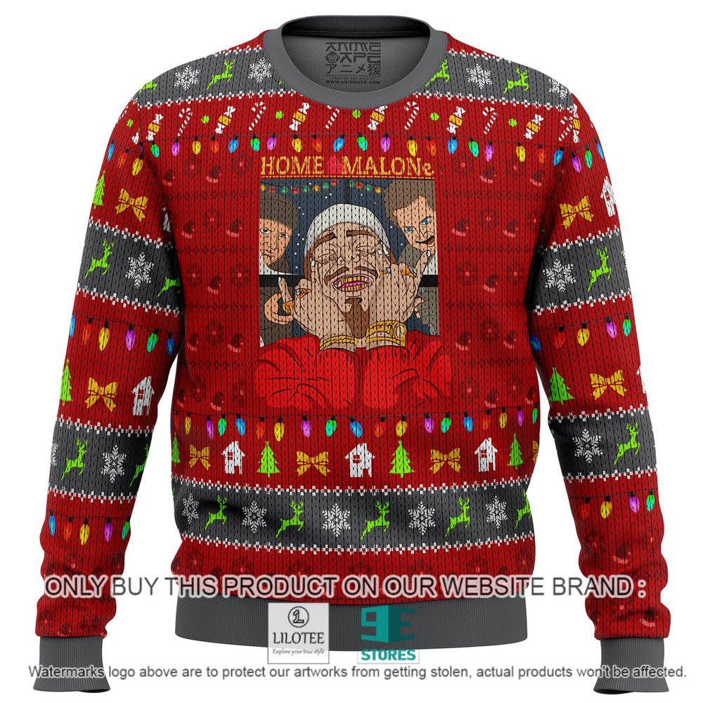Home Malone Meme Christmas Sweater - LIMITED EDITION 10