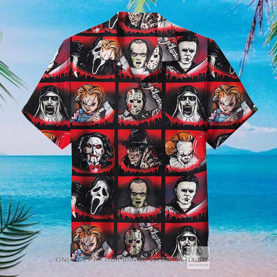 Horror Character Art Hawaiian Shirt - LIMITED EDITION 16