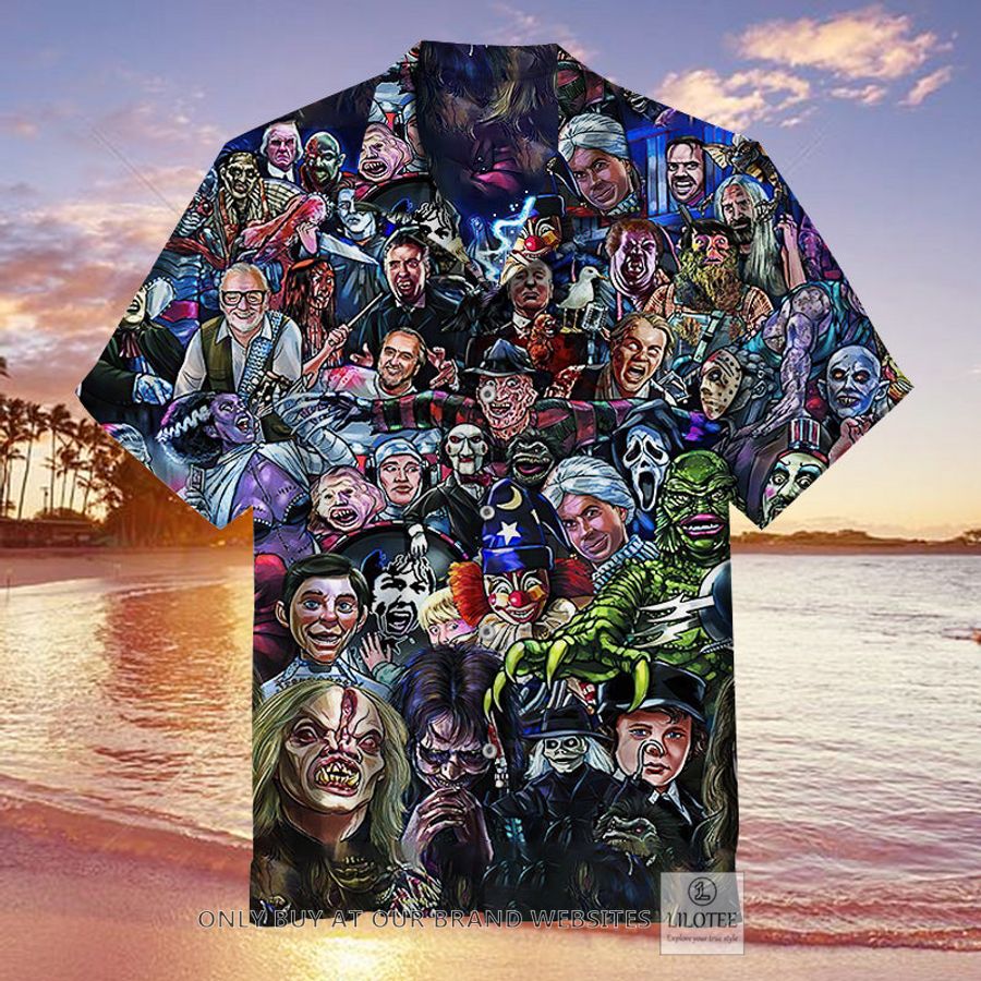 Horror movie characters collection Hawaiian Shirt - LIMITED EDITION 16