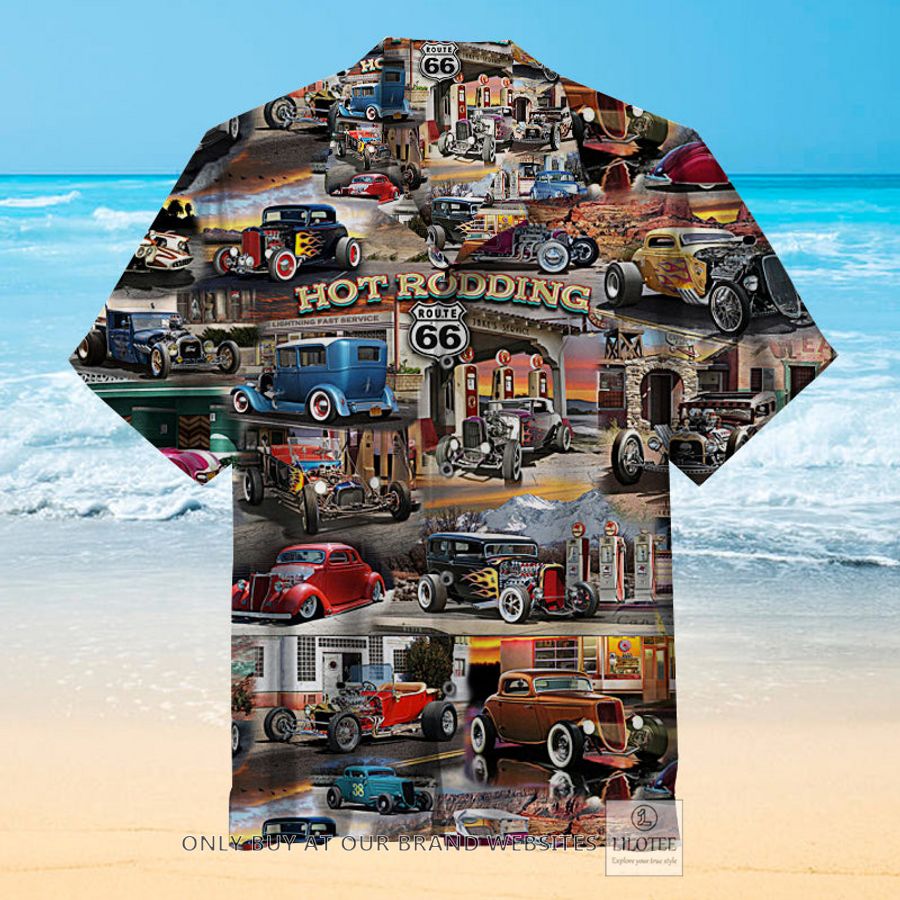 Hot Rodding Route 66 Art Hawaiian Shirt - LIMITED EDITION 17