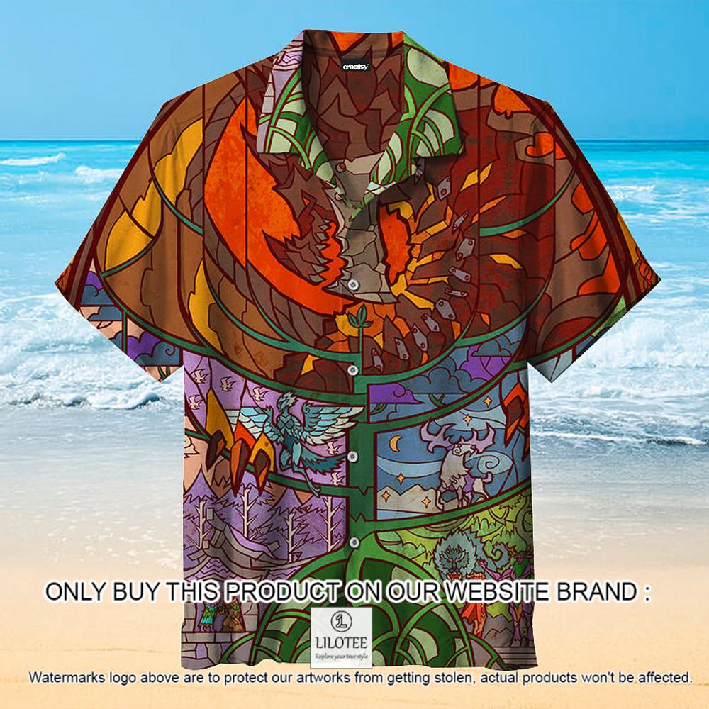 Hour of Twilight Color Short Sleeve Hawaiian Shirt - LIMITED EDITION 10