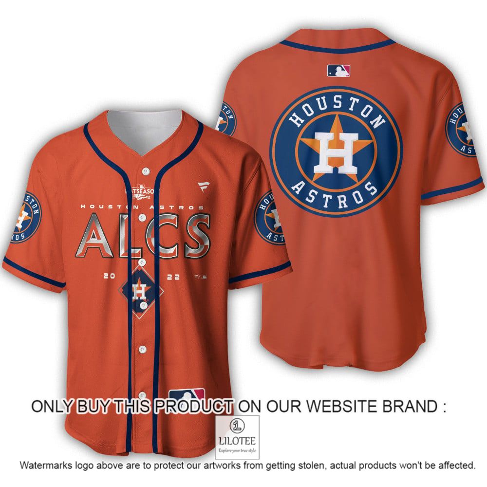 Houston Astros ALCS 2022 Orange Baseball Jersey - LIMITED EDITION 9
