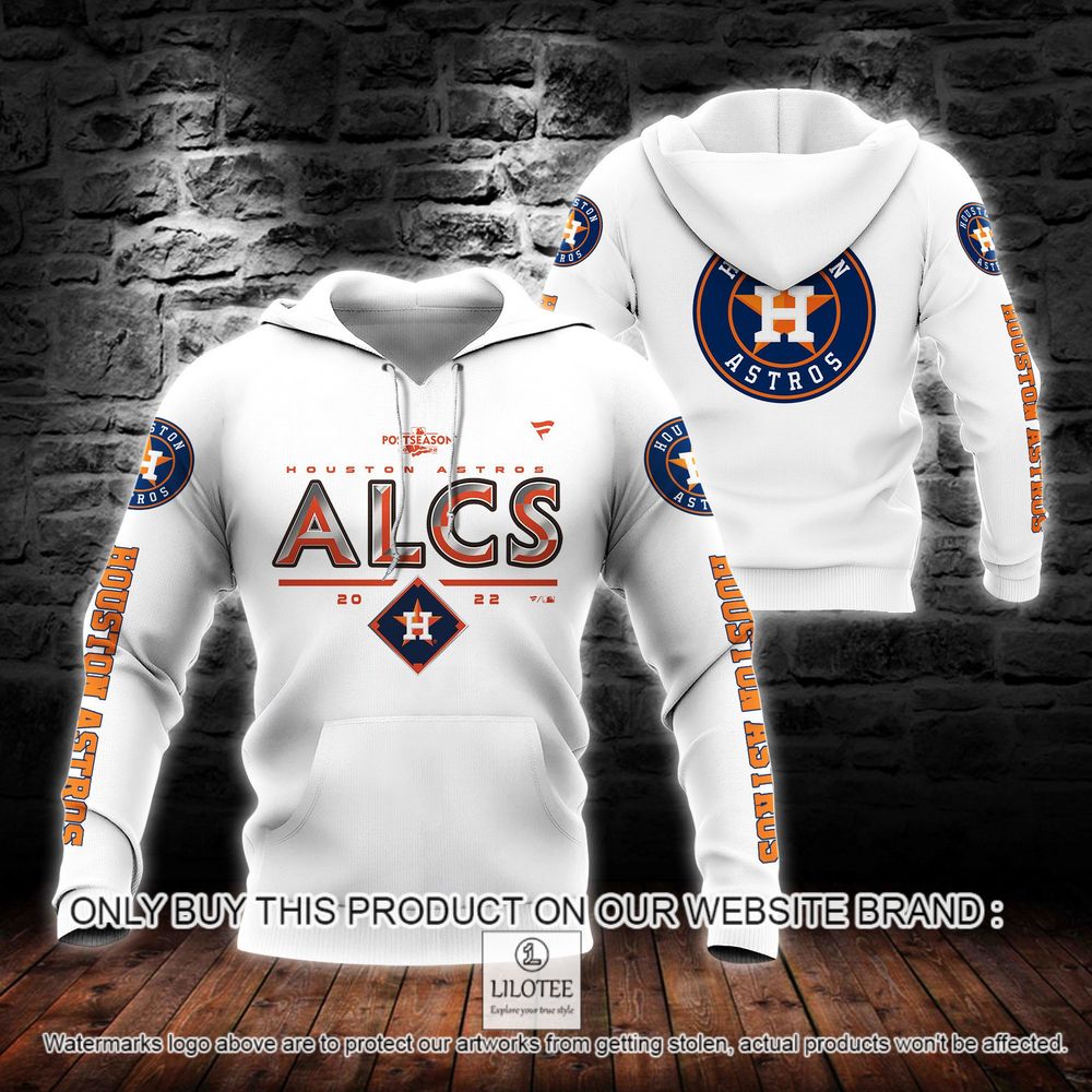 Houston Astros ALCS 2022 White 3D Hoodie, Shirt - LIMITED EDITION 6