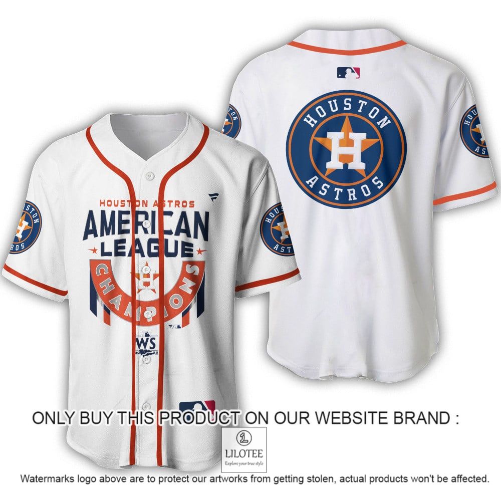 Houston Astros American League Champions Baseball Jersey - LIMITED EDITION 8