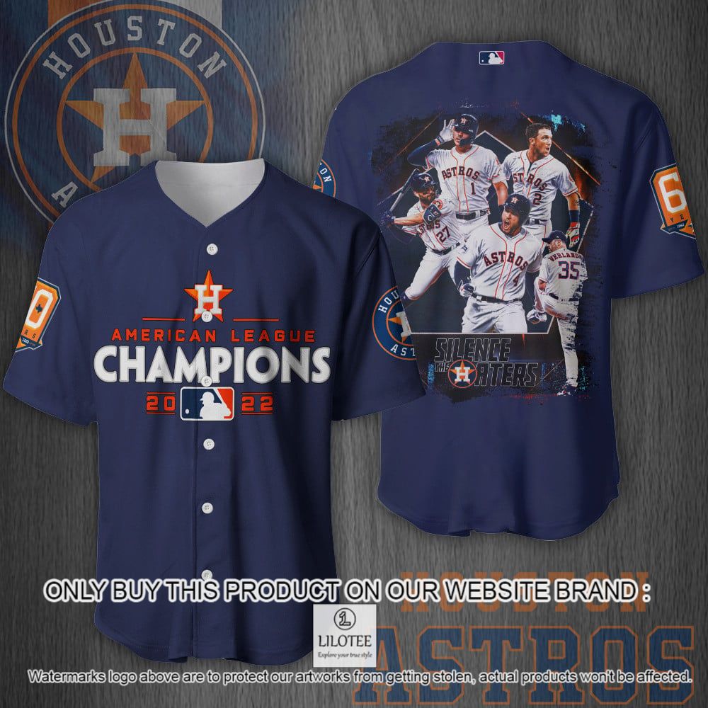 Houston Astros Champions 2022 American League Baseball Jersey - LIMITED EDITION 9