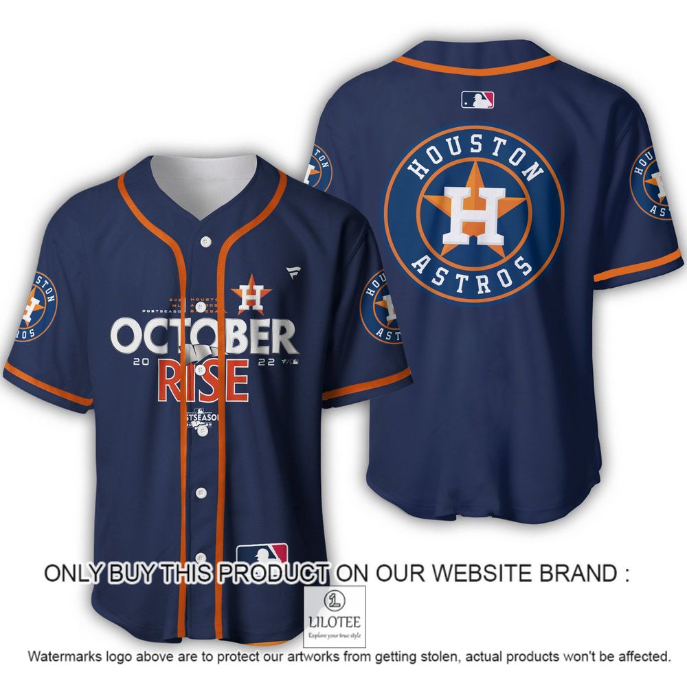 Houston Astros October 2022 Rise Baseball Jersey - LIMITED EDITION 9