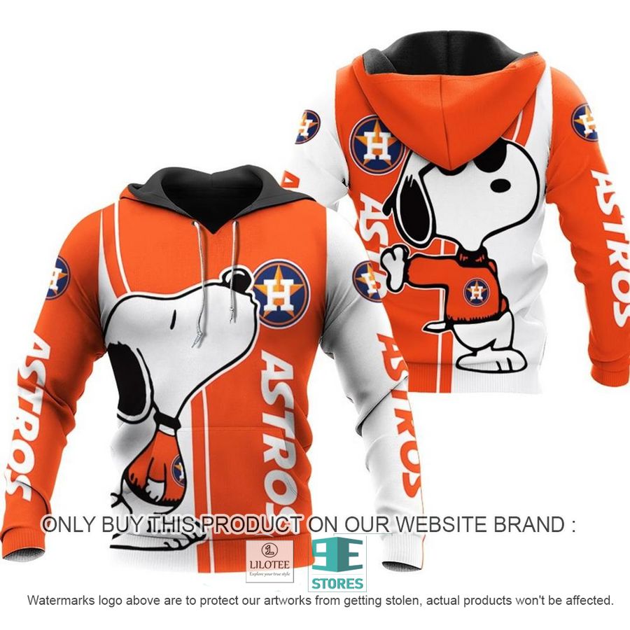 Houston Astros Snoopy Hoodie 8