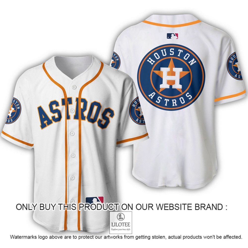 Houston Astros White Baseball Jersey - LIMITED EDITION 9