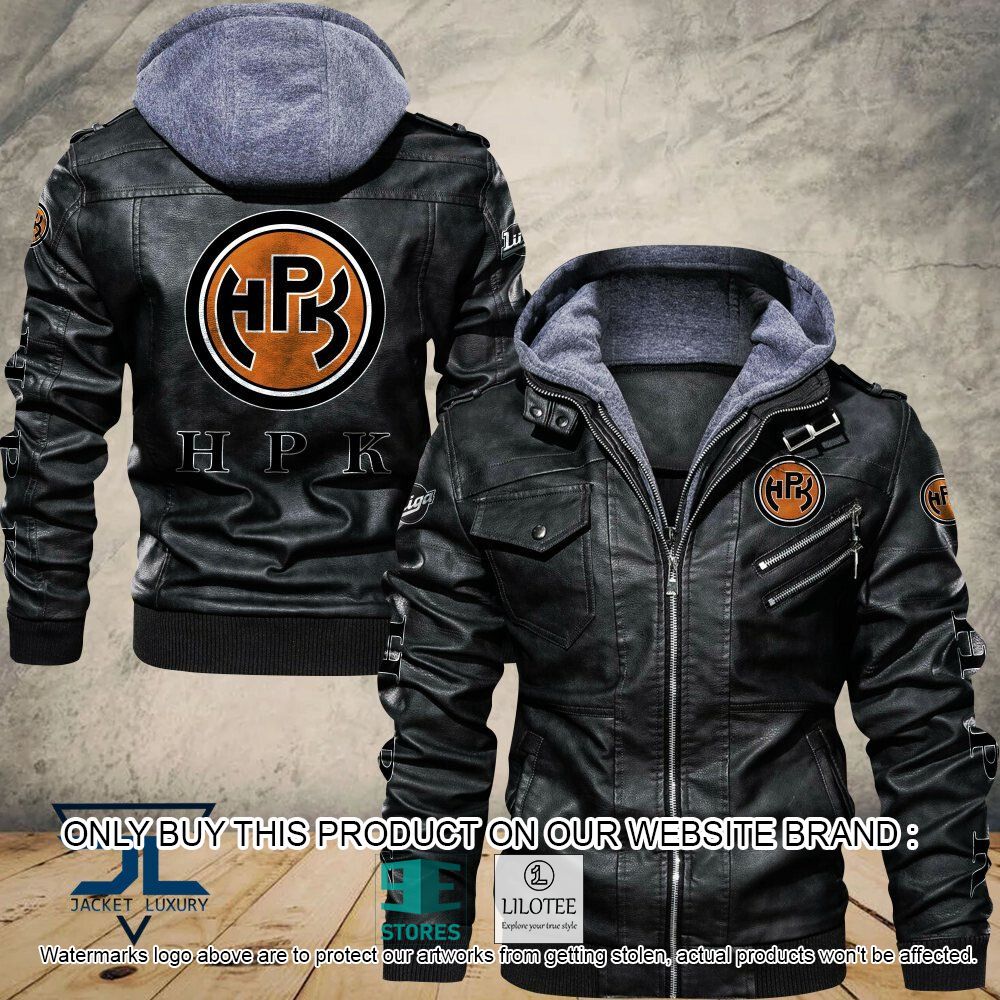 HPK Hämeenlinnan Pallokerho Leather Jacket - LIMITED EDITION 5