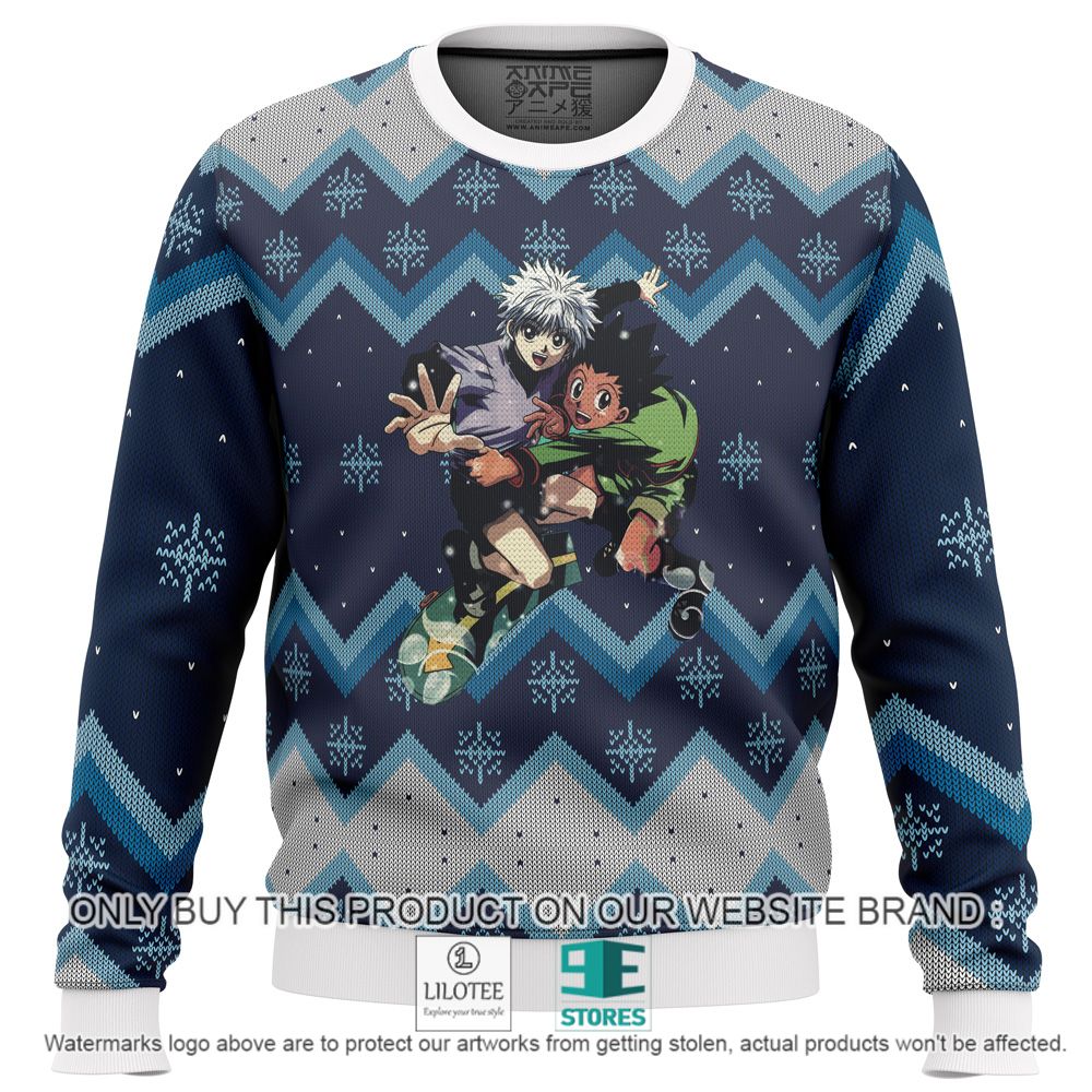 Hunter X Hunter Gon and Killua Anime Christmas Sweater - LIMITED EDITION 10