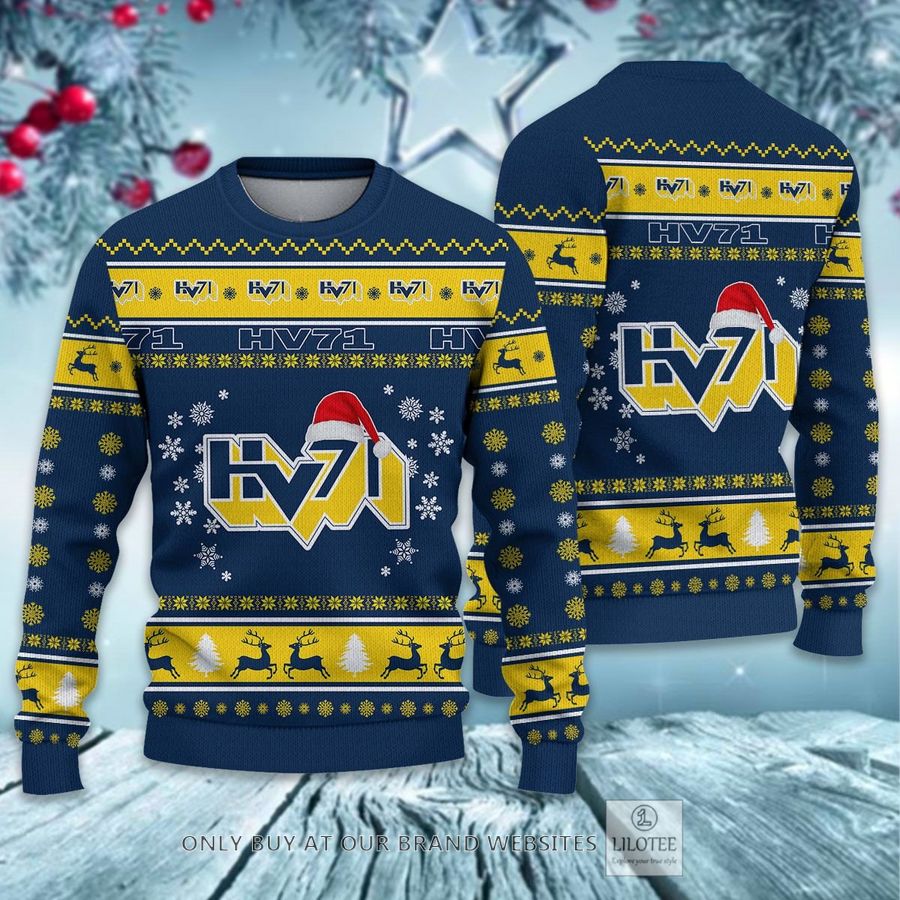 HV71 SHL Ugly Christmas Sweater - LIMITED EDITION 48