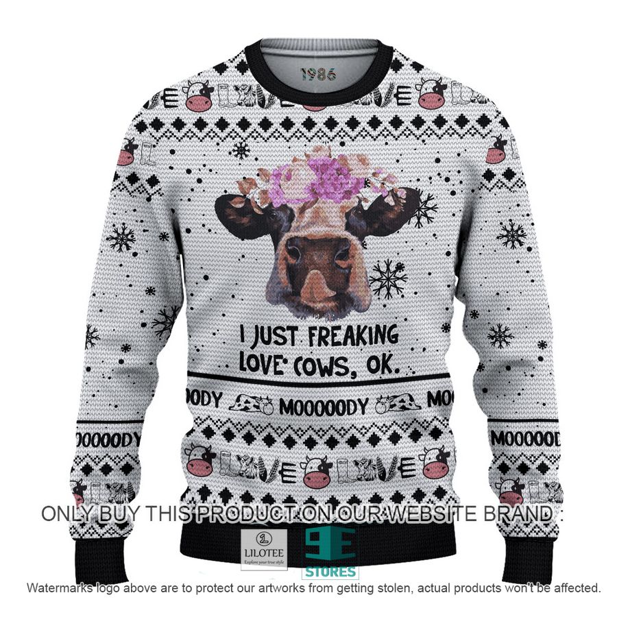 I just freaking love Cow Flowers 3D Over Printed Shirt, Hoodie 14