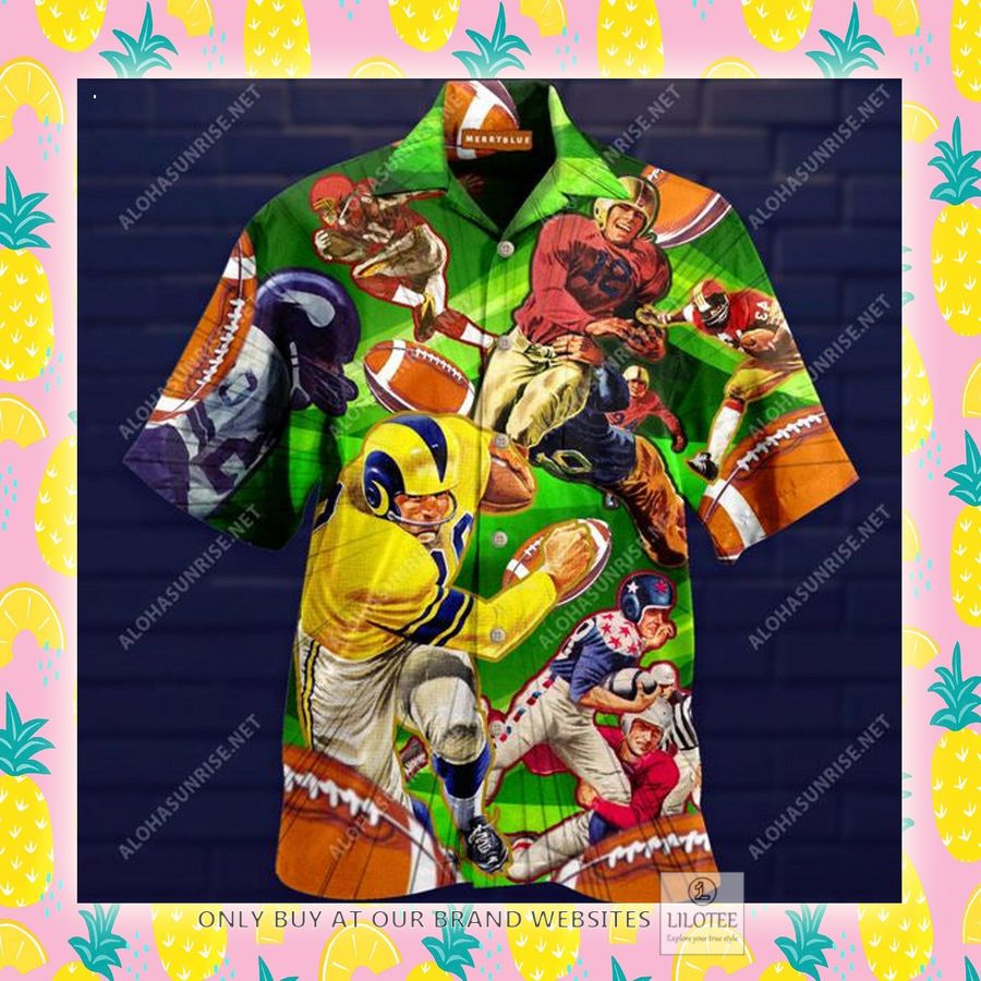 I love Rugby Hawaiian Shirt - LIMITED EDITION 4 I love Rugby Hawaiian Shirt - LIMITED EDITION - Image 4