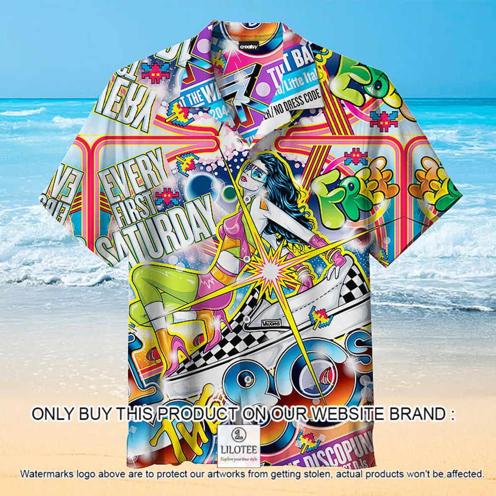 I Love The 80s Every First Saturday Color Short Sleeve Hawaiian Shirt - LIMITED EDITION 11