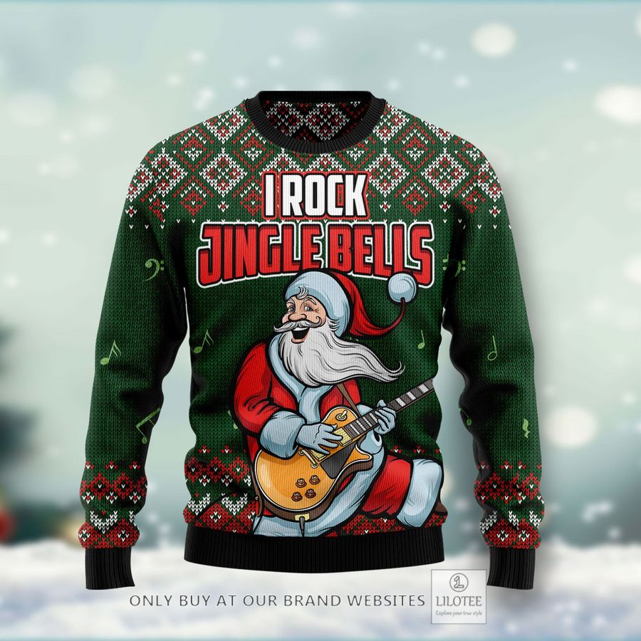 I Rock Jingle Bells Ugly Christmas Sweater - LIMITED EDITION 24