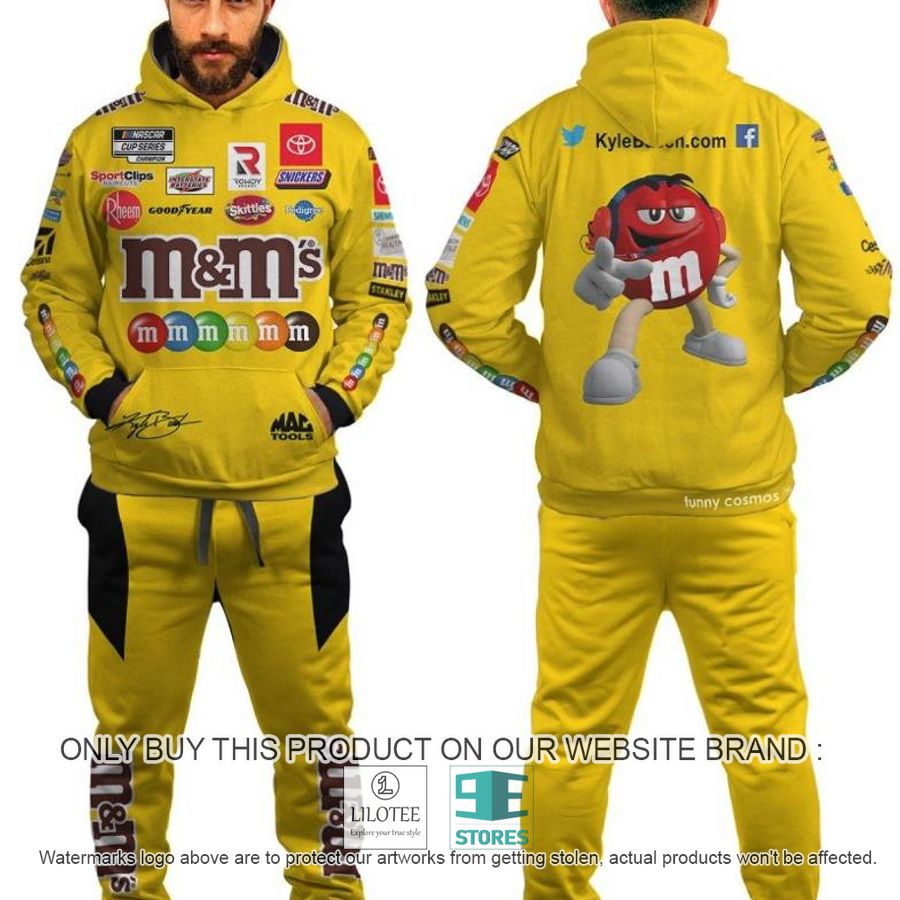 Kyle Busch Nascar 2022 yellow Hoodie, Pants - LIMITED EDITION 7