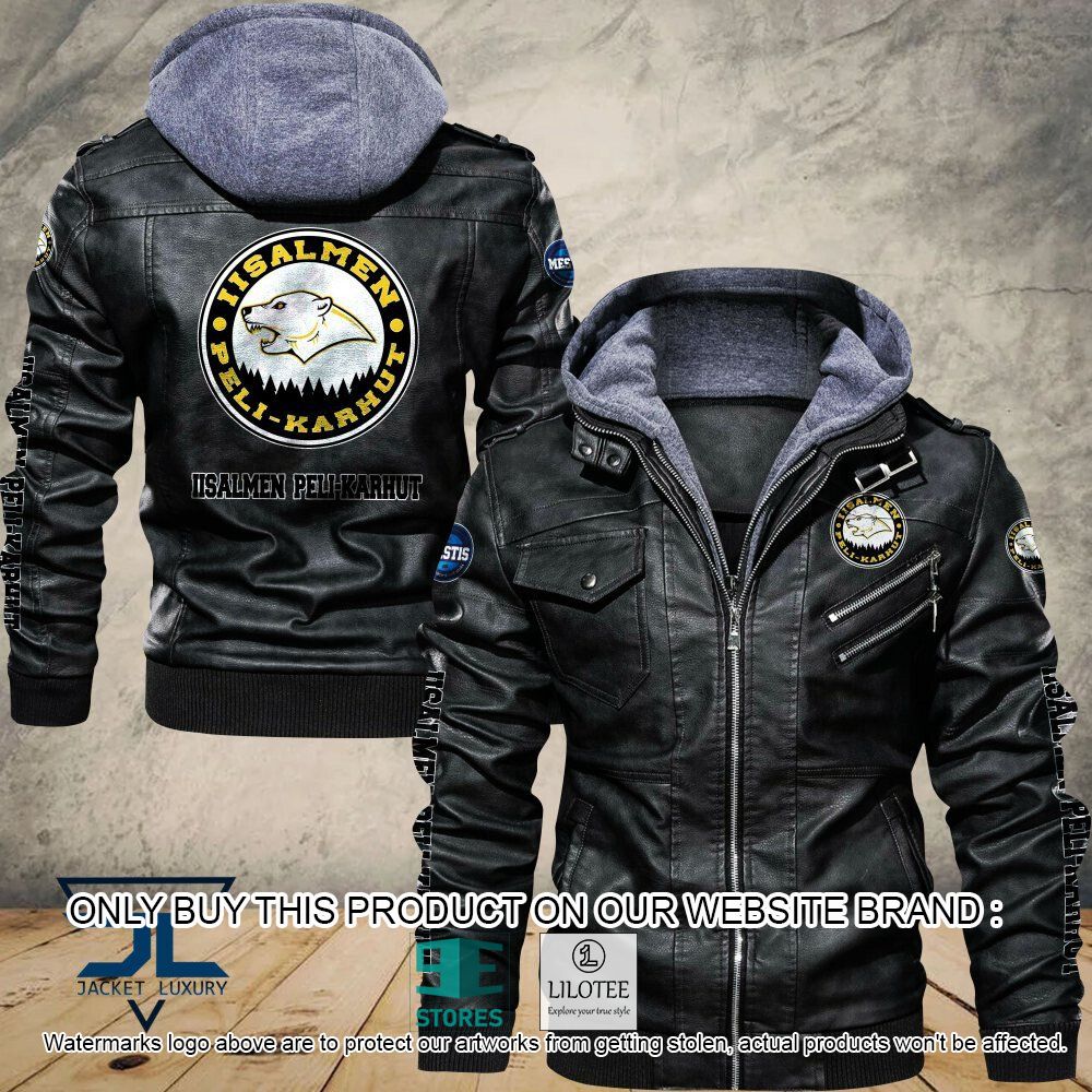 Iisalmen Peli-Karhut Leather Jacket - LIMITED EDITION 4