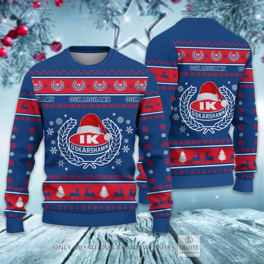 IK Oskarshamn SHL Ugly Christmas Sweater - LIMITED EDITION 49