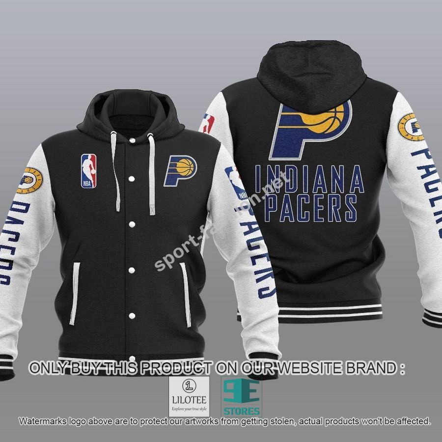Indiana Pacers NBA Baseball Hoodie Jacket - LIMITED EDITION 15