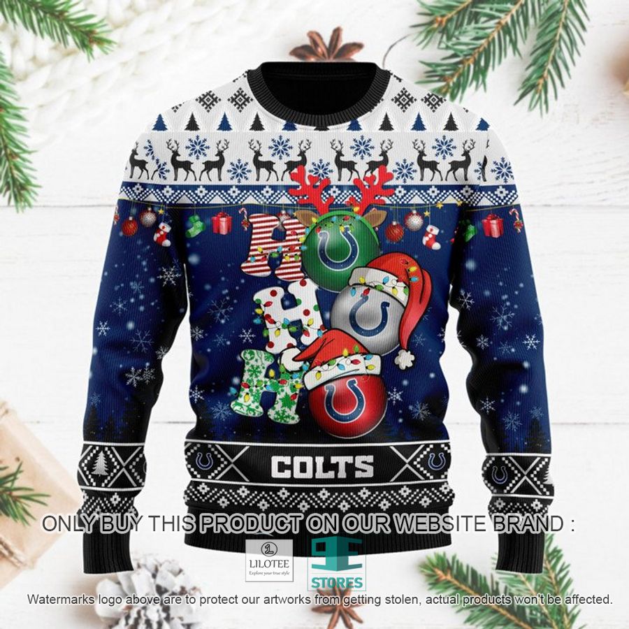 Indianapolis Colts Christmas Decor NFL Ugly Christmas Sweater 9