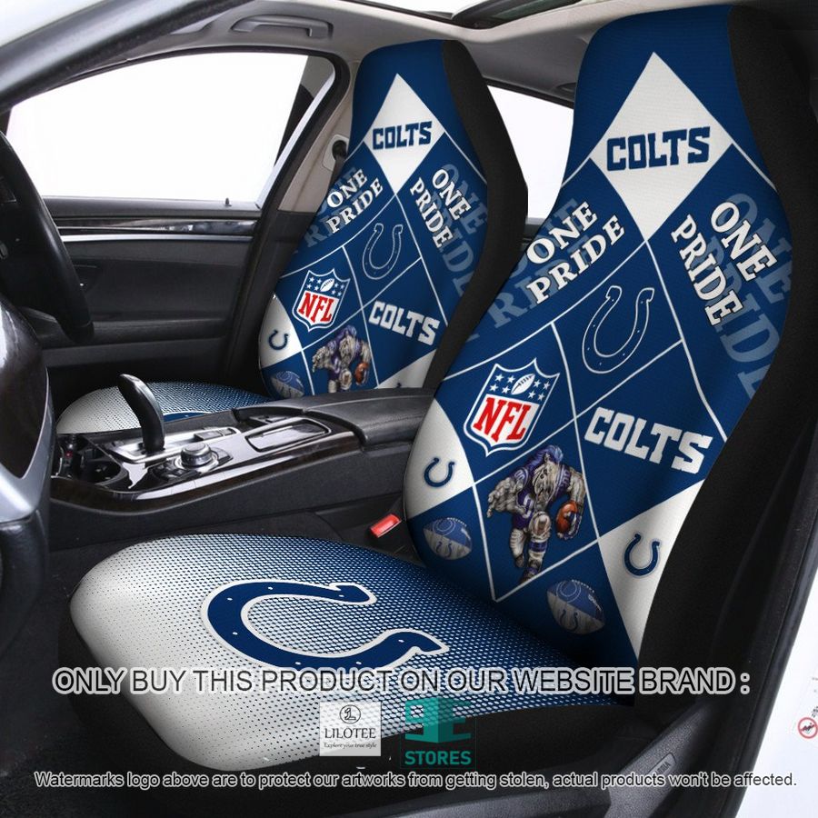 Indianapolis Colts One Pride Car Seat Covers 9