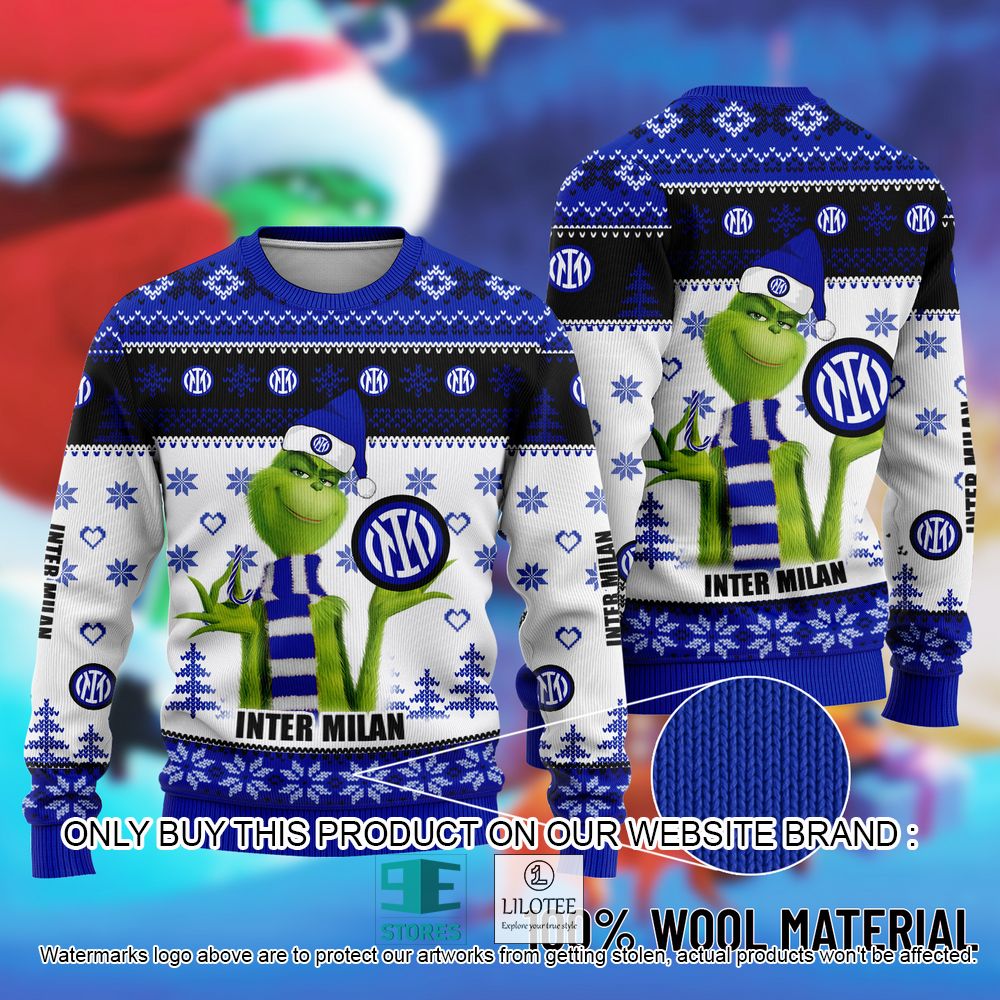 Internazionale Milan The Grinch Christmas Ugly Sweater - LIMITED EDITION 11