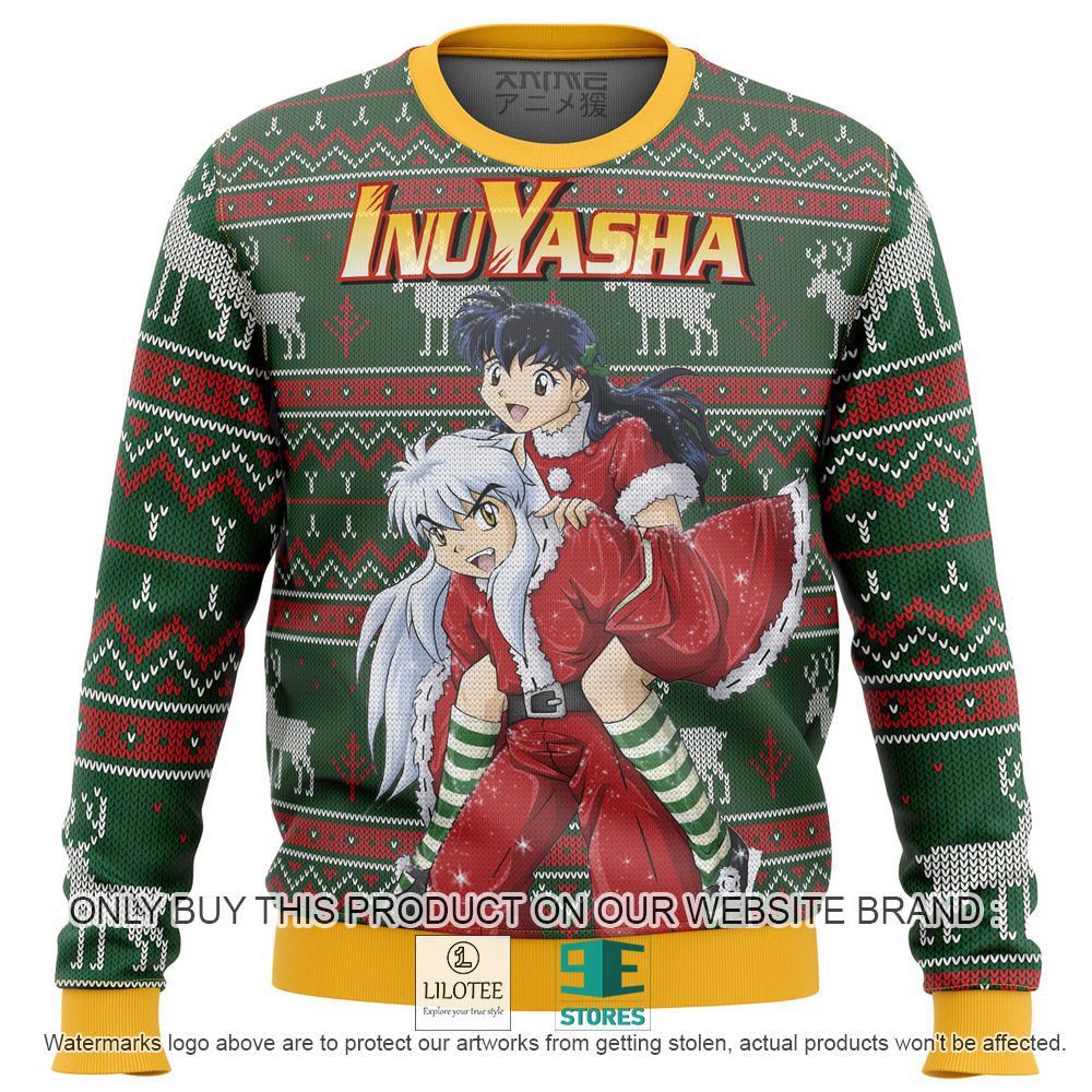 Inuyasha and Kagome Anime Ugly Christmas Sweater - LIMITED EDITION 11