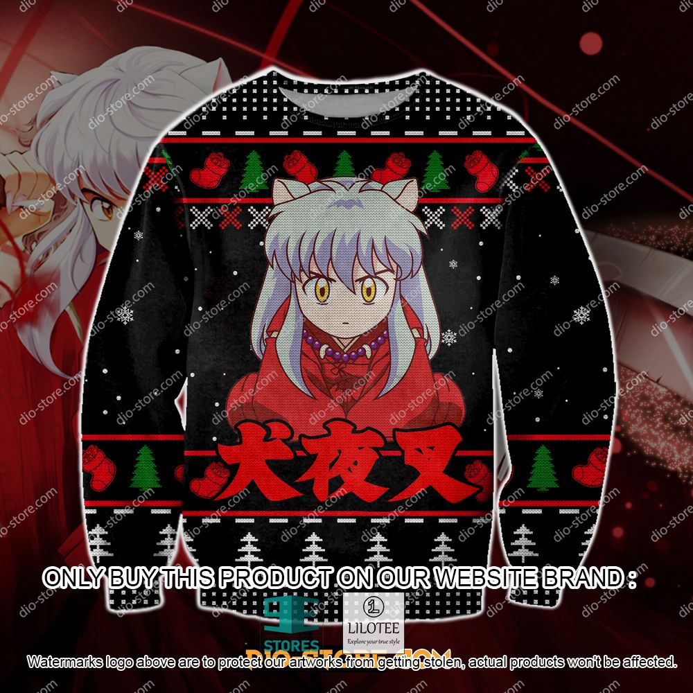 Inuyasha Manga Anime Ugly Christmas Sweater - LIMITED EDITION 11