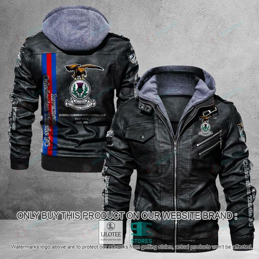 Inverness Caledonian Thistle F.C Caley Thistle Since 1994 Leather Jacket - LIMITED EDITION 4