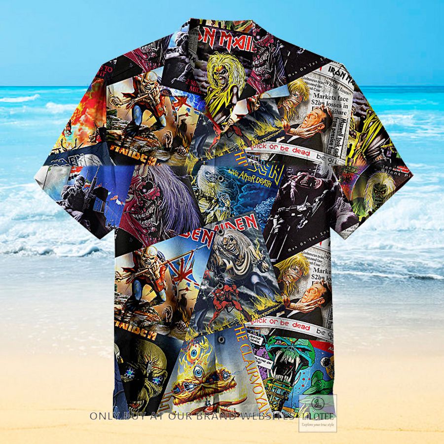 Iron Maiden Band Comic Hawaiian Shirt - LIMITED EDITION 8