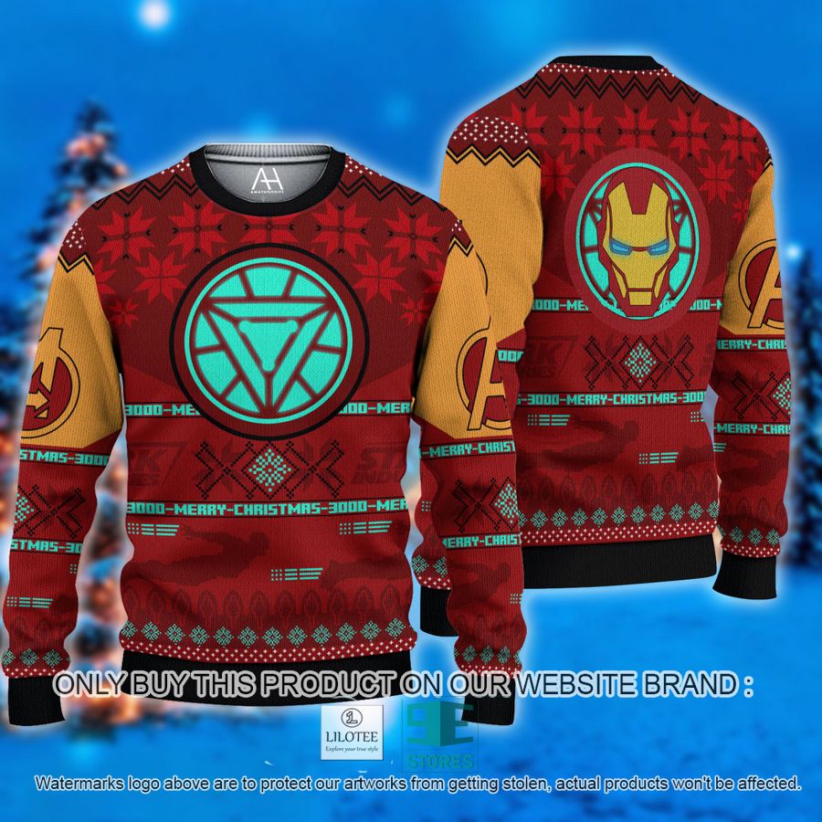 Iron Man Christmas 3D Over Printed Shirt, Hoodie 12