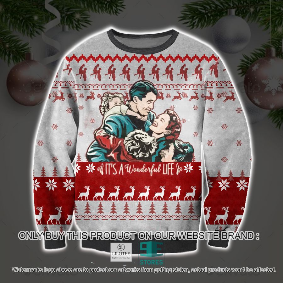 It'S A Wonderful Life Ugly Christmas Sweater, Sweatshirt 9