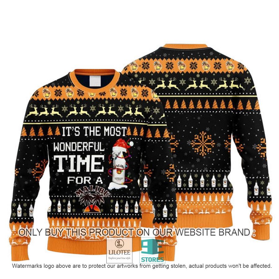 It's The Most Wonderful Time For A Malibu Ugly Christmas Sweater - LIMITED EDITION 8