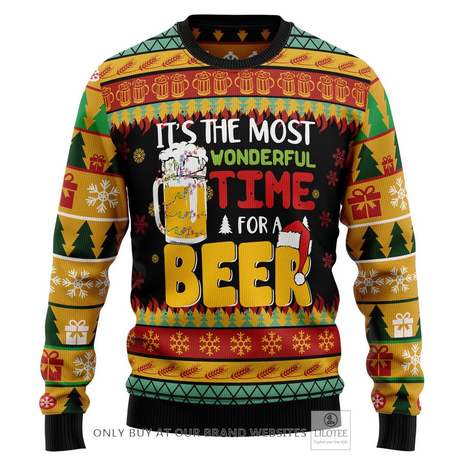 Its The Most Wonderful Time For Ugly Christmas Sweater - LIMITED EDITION 25
