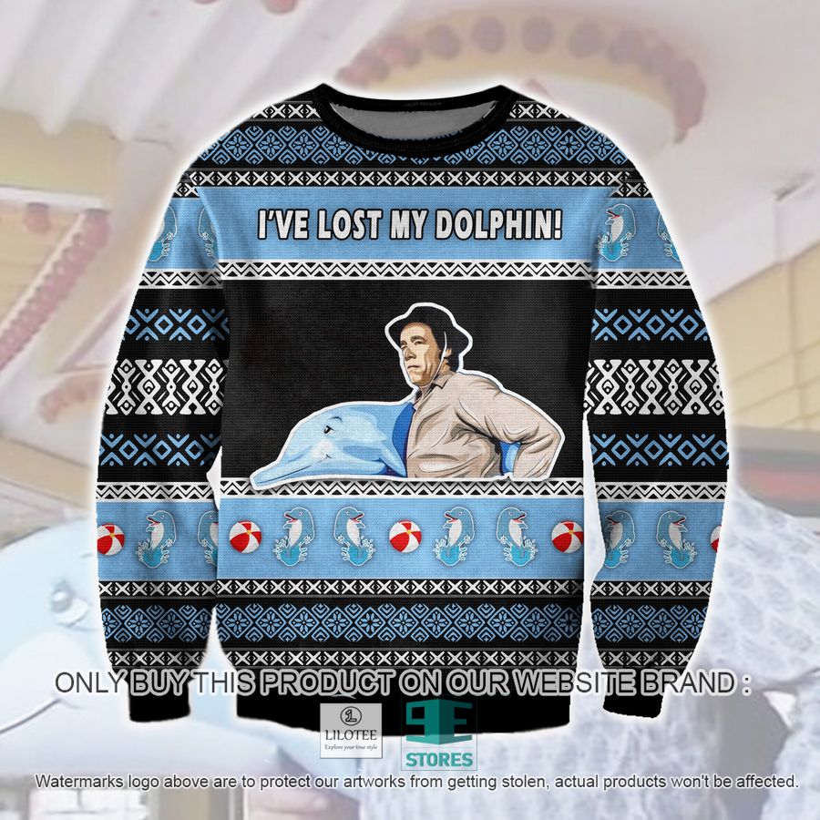 I'Ve Lost My Dolphin Ugly Christmas Sweater, Sweatshirt 17