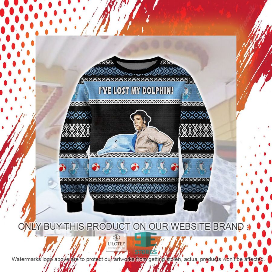 I'Ve Lost My Dolphin Ugly Christmas Sweater, Sweatshirt 7 I'Ve Lost My Dolphin Ugly Christmas Sweater, Sweatshirt - Image 7
