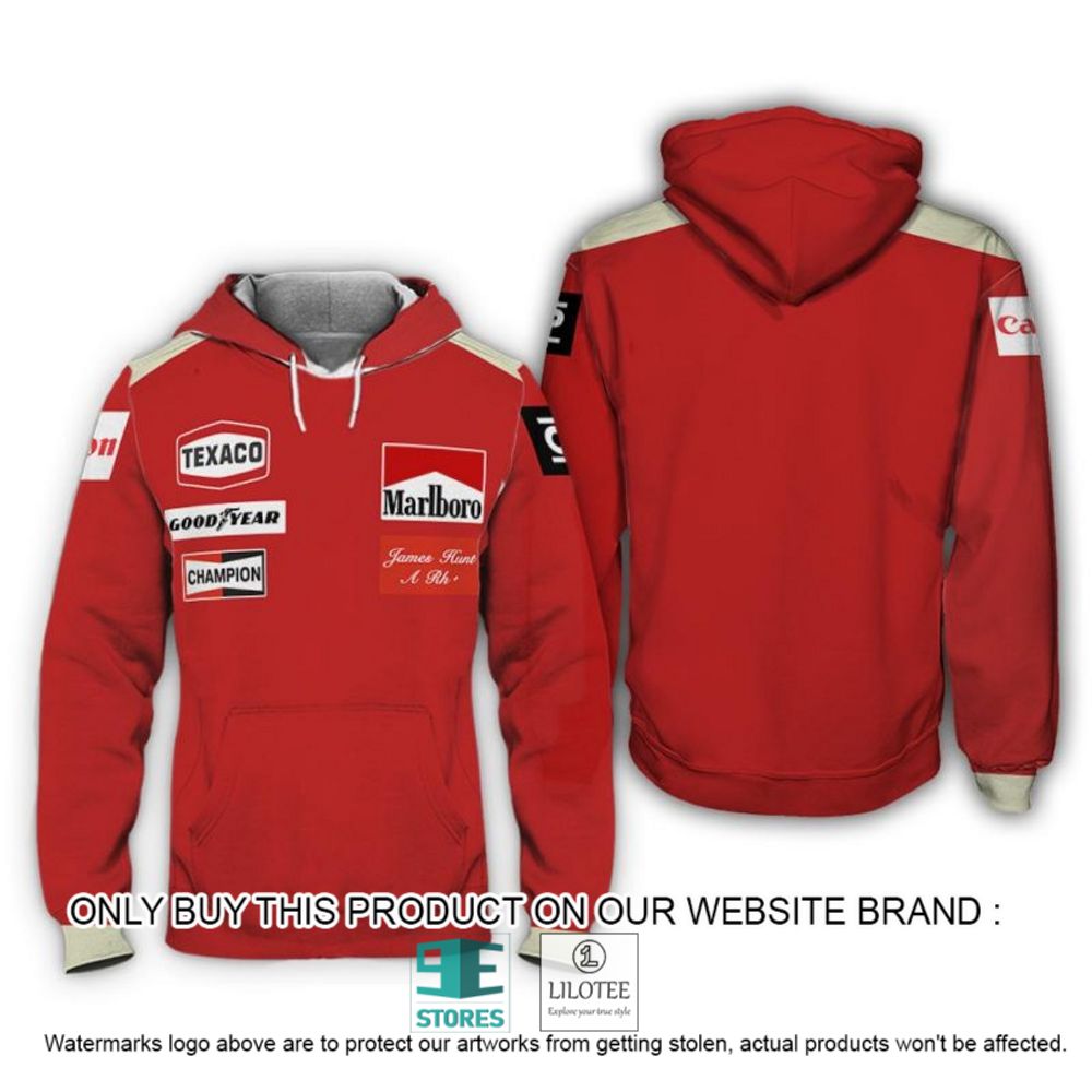 James Hunt Racing Formula One Grand Prix 3D Hoodie, Sweatshirt - LIMITED EDITION 2