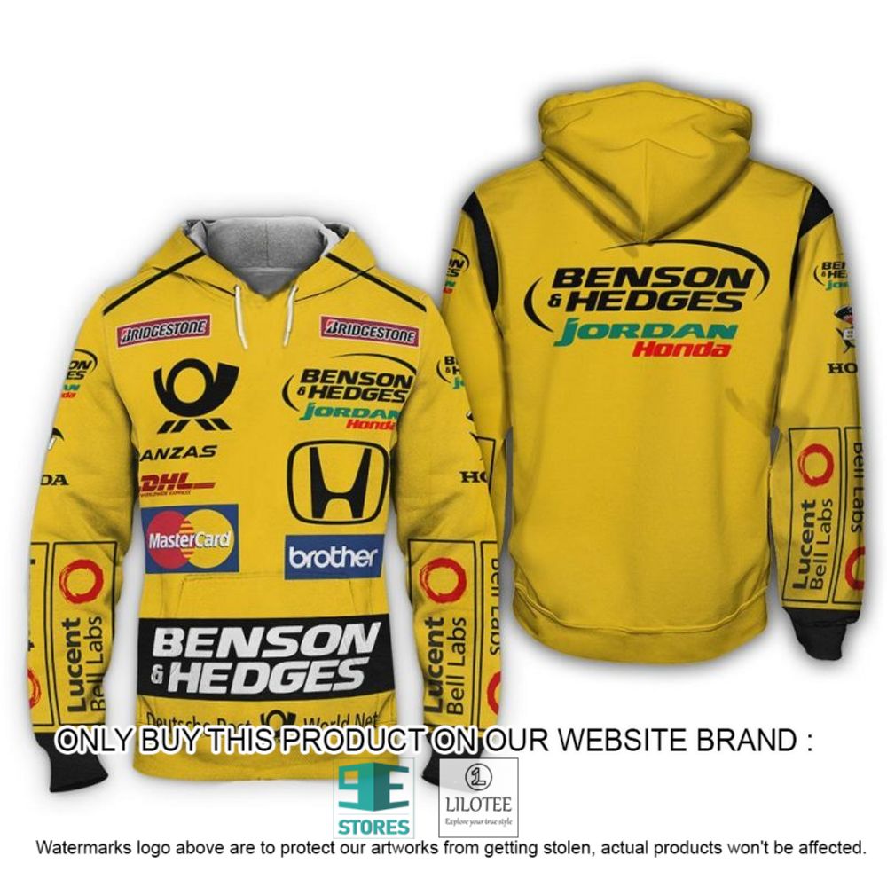 Jarno Trulli Racing Formula One Grand Prix Benson Hedges 3D Hoodie, Shirt - LIMITED EDITION 9