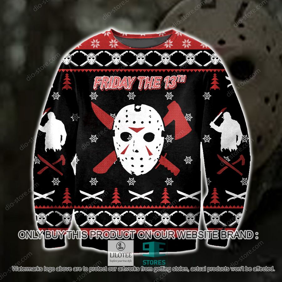 Jason Voorhees Friday The 13Th Knitted Wool Sweater - LIMITED EDITION 16