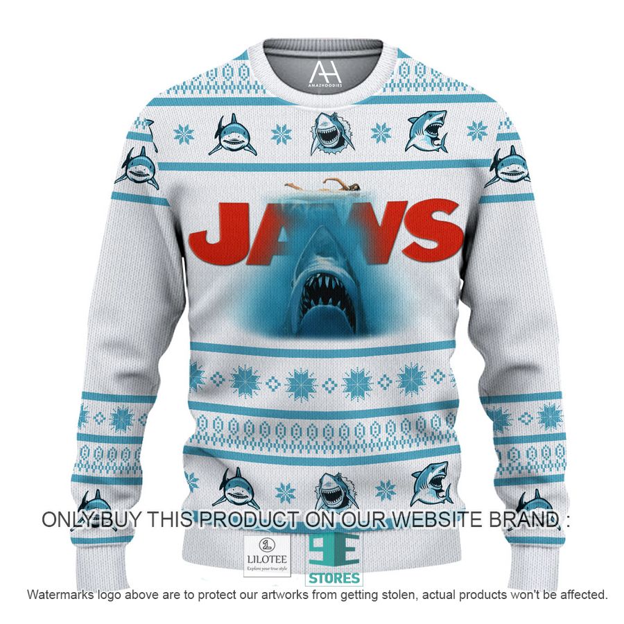 Jaws 3D Over Printed Shirt, Hoodie 13